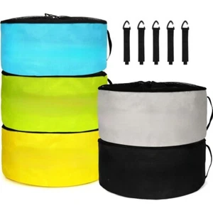 5-Pack Waterproof RV Hose Storage Bags with Drawstring Mesh Top, Sturdy - Picture 1 of 5
