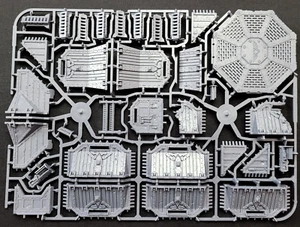 Aegis Defence Line sprue Astra Militarum Terrain Warhammer 40K Imperial - Picture 1 of 1