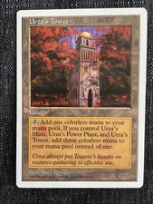1x Urza's Tower, 5th Edition LP, English MTG, Magic The Gathering