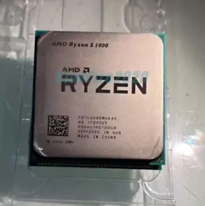 AMD Ryzen 5 1400 YD1400BBM4KAE 4-Core 3.2 GHz / 8M Socket AM4 Processor CPU - Picture 1 of 2