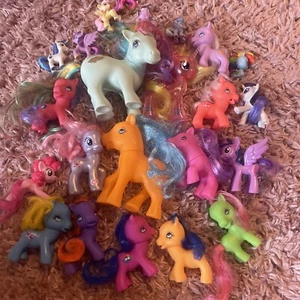 Lote de 23 - Ponis My Little Pony Varios Colores Y Tamaños Sunlight Rainbow '83 - Imagen 1 de 14