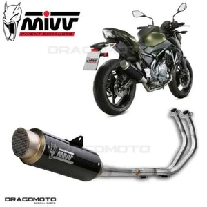 Ligne complet KAWASAKI Z650 2019 2020 MIVV Gppro Carbone Haut - Photo 1/4