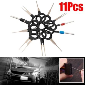 11pcs Automotive Wire Terminal Removal Tool Car Wiring USH Connector Kit N1Z2 - Picture 1 of 13
