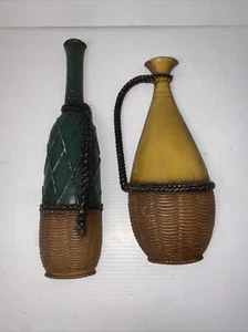 Set Of Two Vintage MCM Sexton Metal Wall Decor - Picture 1 of 4