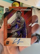 2019/20 Donruss Optic Choice Signature Series #SS-CJN Cam Johnson RC  Rookie