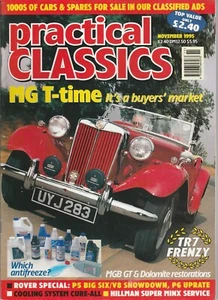Practical Classics Car Magazine - November 1995 - MG T-time - Imagen 1 de 1