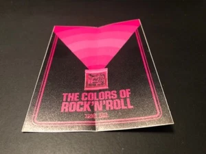 Ernie Ball - Colors of rock and roll Pink sticker 3"x4" - Picture 1 of 1