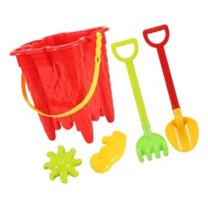 Colorful Kids Sand and Water Play Set of 5 Children Outdoor Activity Sand Toy - Picture 1 of 11