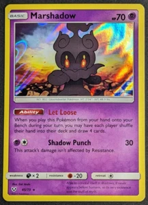 Marshadow Holo NM 45/73 Shining Legends Pokemon Card - Picture 1 of 1