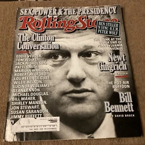 Rolling Stone Magazine The Bill Clinton Conversation November 1998 - Picture 1 of 1