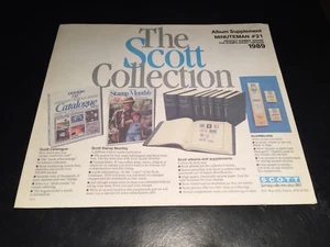  U.S. Scott United States Minuteman Stamp Album Supplement #21-1989 Quad Drilled - Picture 1 of 1