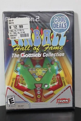 PINBALL HALL OF FAME: Gottlieb Collection Sony PlayStation PS2 2004 Arcade NEW - Image 1 of 2