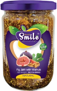 Ganze Feigenmarmelade " mit Walnuss " (groß) | 800g - 28,21 Oz - Bild 1 von 1