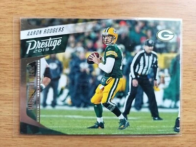 AARON RODGERS 2019 PANINI PRESTIGE "HIGHLIGHT REEL" INSERT FOOTBALL CARD-PACKERS - Image 1 of 2