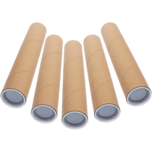 5 Pcs Postal Administration Documents Tube Poster Tubes for Mailing - Picture 1 of 12