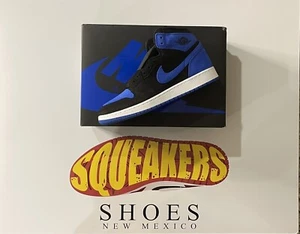 7Y Air Jordan 1 Retro High OG GS Black Royal Blue (Reimagined) FD1437 042 - Picture 1 of 7