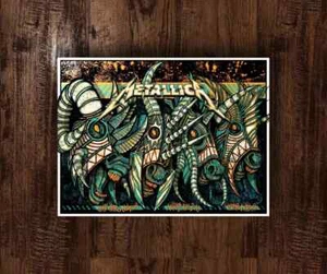 Metallica Original Vienna Austria 2019 August 16 Official Ltd Concert Poster - Bild 1 von 1