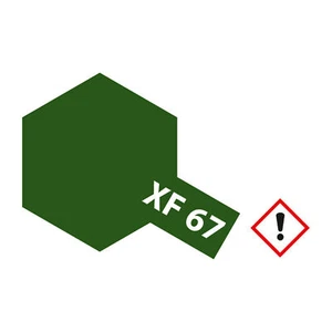 (500,43 €/1 l) Tamiya XF-67 Nato verde opaco - 23 ml vernice acrilica idrosolubile - Foto 1 di 1