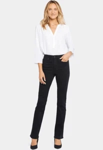 NWT NYDJ Seamless HR Slim Bootcut in Stellar Size 14P Black - Picture 1 of 16