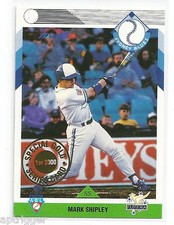 1993 Futera Australian Baseball Limited Edition Gold Card MARK SHIPLEY 1/2000
