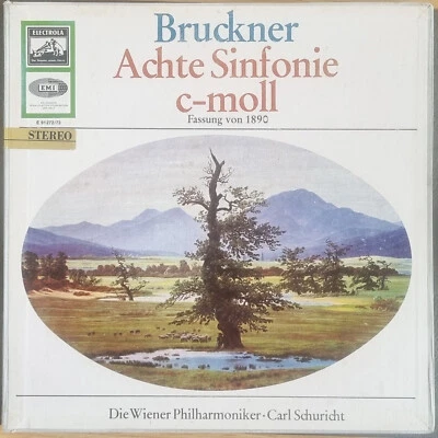 Carl Schuricht, VPO: Bruckner- Symphony No 8 / Electrola 2 LP Box, same as ASD Foto 1 de 4