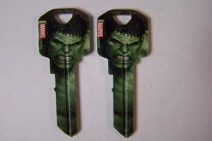 Marvel The Hulk kwikset 2 pk KW1/KW10 house key blank - Picture 1 of 1