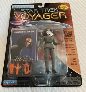 1996 Playmates Star Trek Voyager B'elanna Torres The Klingon  Figure - Picture 1 of 4