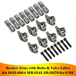 Rocker Arms with Bolts & Valve Lifter Kit 10214664 MR-1341 JB-2079 for GMC U8 - Picture 1 of 10