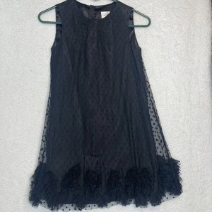 Vestido negro Milly Minis para niñas talla 12 sin mangas línea A - Imagen 1 de 6