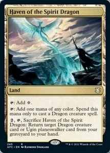 MTG - HAVEN OF THE SPIRIT DRAGON - Forgotten Realms Commander (R) - Foto 1 di 1