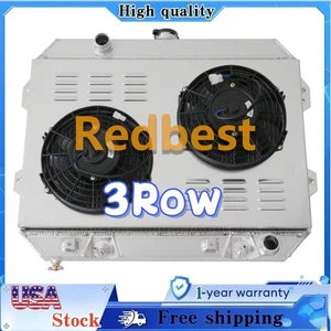 3Row Radiator Fan For 1975-83 Datsun 280ZX/280Z Turbo/Base Couple 2753CC 2.8L L6 - Picture 1 of 9