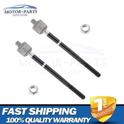 Pair Front Inner Tie Rod End Links for 2001 2002 2003 2004 2005 Lexus IS300 3.0L - Image 1 of 4