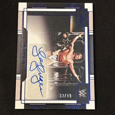 💪🏻 2024 WWE Panini Three Count Lex Luger Timeless Moments Auto /49 💪🏻 - Image 1 of 3