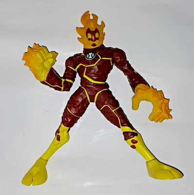 Große Ben 10 Heatblast Figur Statue | Cartoon Network | Guter Zustand | Omnitrix P - Bild 1 von 2