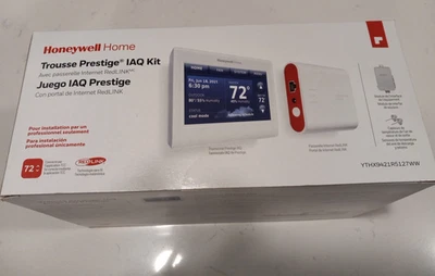 Honeywell Prestige IAQ Redlink Internet Gateway Thermostat Kit #YTHX9421R5127WW - Image 1 of 4