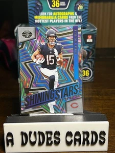 2024 Panini Illusions - Shining Stars Rome Odunze #10 (RC) - Picture 1 of 2
