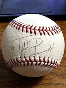 TYLER BEEDE SIGNED AUTOGRAPHED OML BASEBALL! Giants, Pirates, Guardians! JSA! - Picture 1 of 2