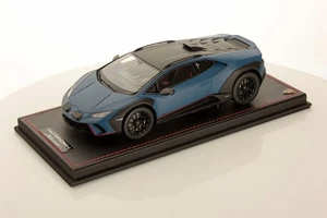 MR MODELS LAMBORGHINI HURACAN STERRATO 1/18 Blu Grifo LAMBO057E Black Friday - Foto 1 di 12