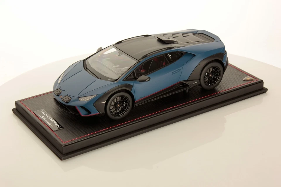 MR MODELS LAMBORGHINI HURACAN STERRATO 1/18 Blu Grifo LAMBO057E Black Friday - Immagine 1 di 4