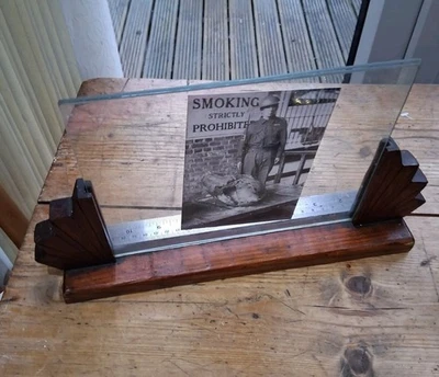 Vintage Art Deco Oak Photograph Frame - Image 1 of 4