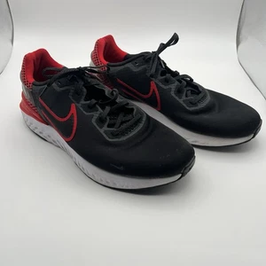 Nike Shoes Men’s Size 14 Legend React 2 Black Red Running Shoes CK2563-005 - Picture 1 of 14
