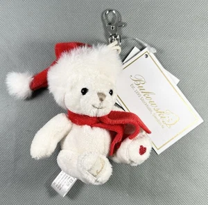 Bukowski Bears Christmas Plush Key Ring BERNARD Purse Fob Sweden 2023 - Picture 1 of 9