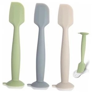 Baby Diaper Cream Spatula 3 Pack Diaper Spatula Soft Silicone Diaper Cream - Picture 1 of 7