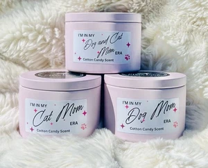Velas 100 % soja para perros y gatos divertidas lindas para amantes de las mascotas regalo Swiftties mamá Taylor Swift - Imagen 1 de 8