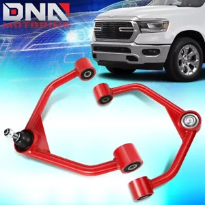For 2019-2022 Ram 1500 Pair 2"-4" Lift Front Ball Joint Upper Control Arms Red - Picture 1 of 5