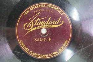 Standard Phonograph Sample Record - Rare Label - Picture 1 of 6
