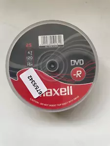25 x Memorex Blank DVD-R discs 2x 4.7GB 120 mins Rewritable Spindle - Picture 1 of 3
