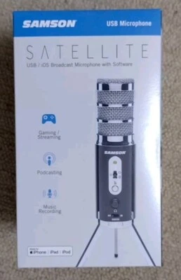 Samson Satellite USB/iOS Recording Podcasting Podcast Microphone - Image 1 of 2