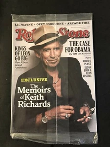 Rolling Stone Magazine October 28 2010 Keith Richards - Picture 1 of 2