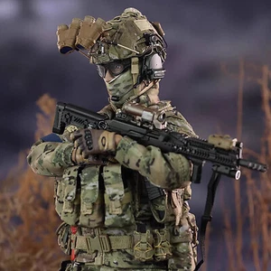 Mini Times Toys 1/6 M047 Camouflage uniform soldiers Male 12" Action Figure Doll - Picture 1 of 14